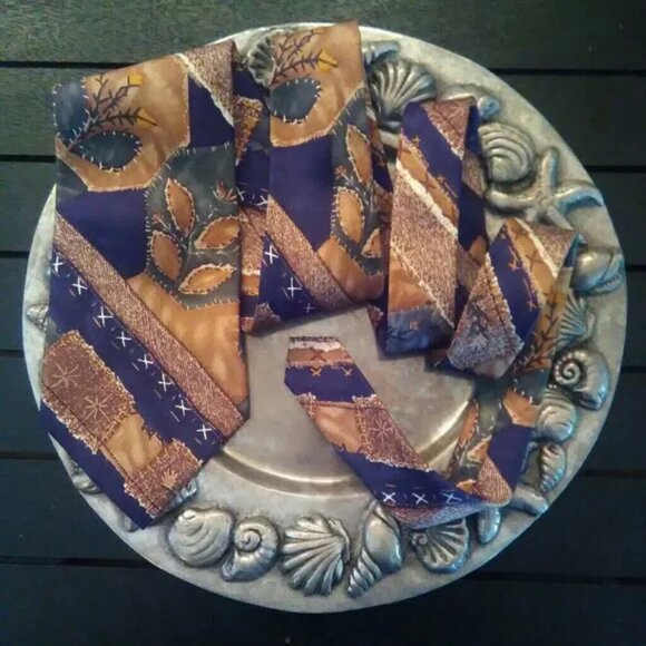 J. T. Beckett Silk Mens Necktie - Picture 2 of 5